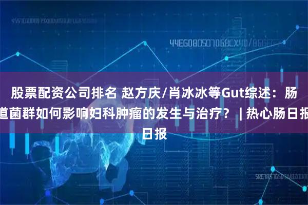 股票配资公司排名 赵方庆/肖冰冰等Gut综述：肠道菌群如何影响妇科肿瘤的发生与治疗？ | 热心肠日报
